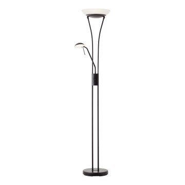Brilliant - Lámpara de pie LED regulable FINN 2xLED/13W/230V negra