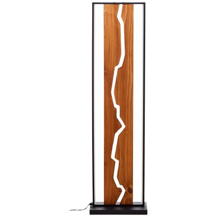 Brilliant - Lámpara de pie LED THUNDER LED/18W/230V acabado pino