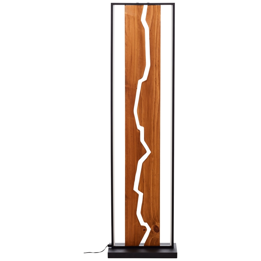 Brilliant - Lámpara de pie LED THUNDER LED/18W/230V acabado pino