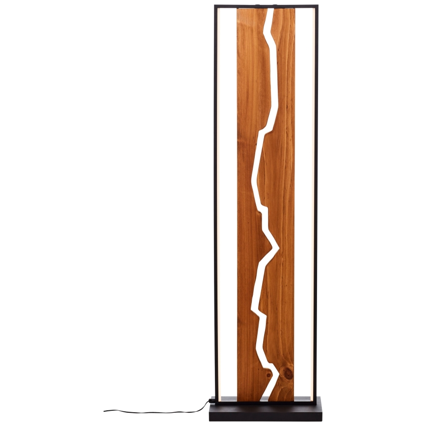 Brilliant - Lámpara de pie LED THUNDER LED/18W/230V acabado pino