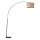 Brilliant - Lámpara de pie WILEY 1xE27/60W/230V negra/beige