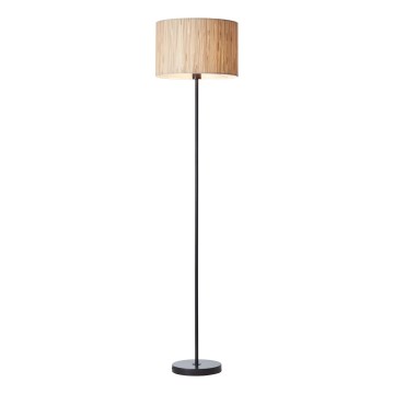 Brilliant - Lámpara de pie WIMEA 1xE27/52W/230V negro/beige