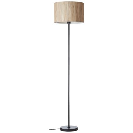 Brilliant - Lámpara de pie WIMEA 1xE27/52W/230V negro/beige