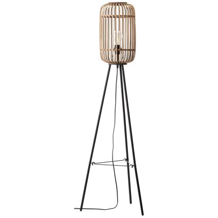 Brilliant - Lámpara de pie WOODROW 1xE27/60W/230V bambú