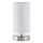 Brilliant - Lámpara de sobremesa CLARIE 1xE14/40W/230V cromo mate/blanco