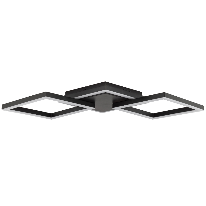Brilliant - Lámpara de techo LED JORVIC LED/21W/230V 28x61,5 cm negra
