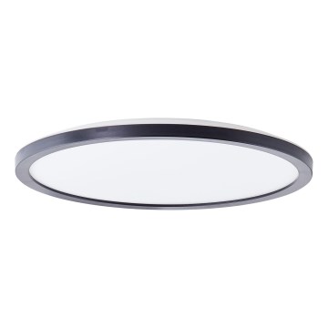 Brilliant - Lámpara de techo LED MILTON LED/18W/230V, diámetro 29,3 cm, negra