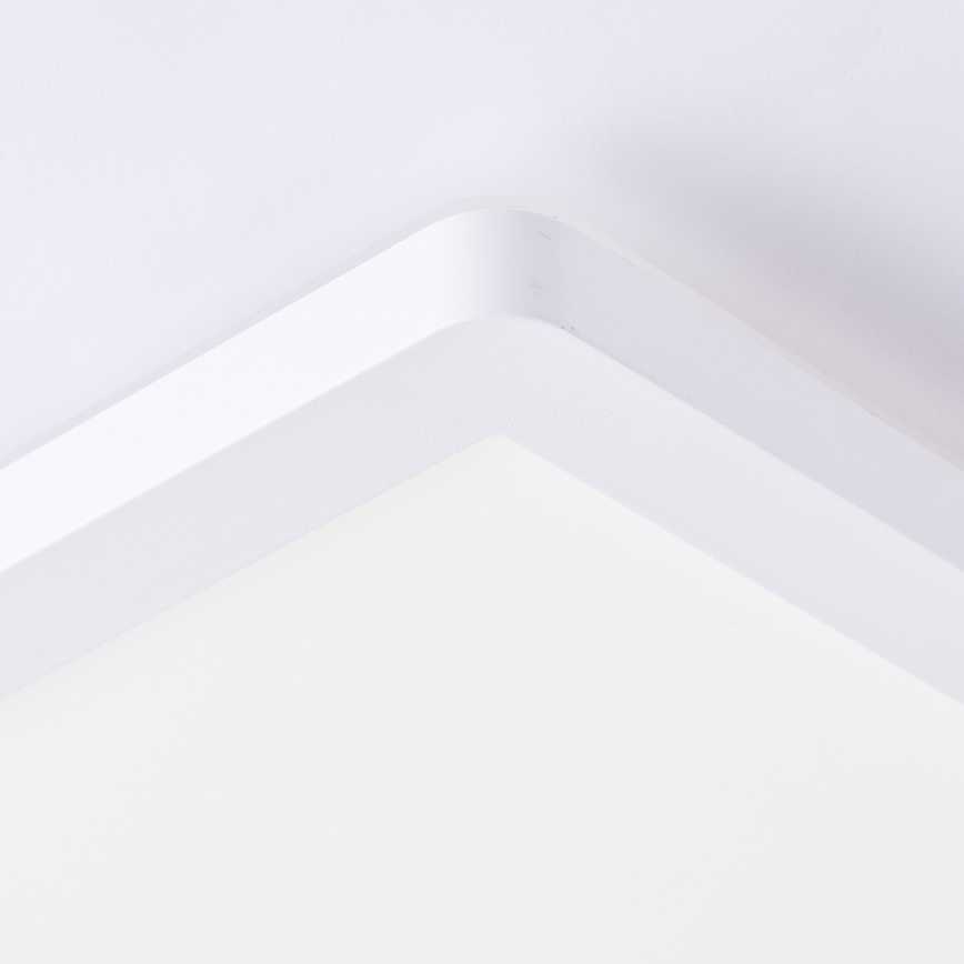 Brilliant - Lámpara de techo LED MILTON LED/24W/230V 42x42 cm blanco