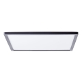 Brilliant - Lámpara de techo LED MILTON LED/24W/230V 42x42 cm negra