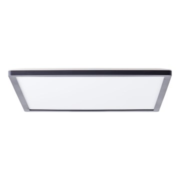 Brilliant - Lámpara de techo LED MILTON LED/24W/230V 42x42 cm negra
