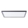Brilliant - Lámpara de techo LED MILTON LED/24W/230V 42x42 cm negra