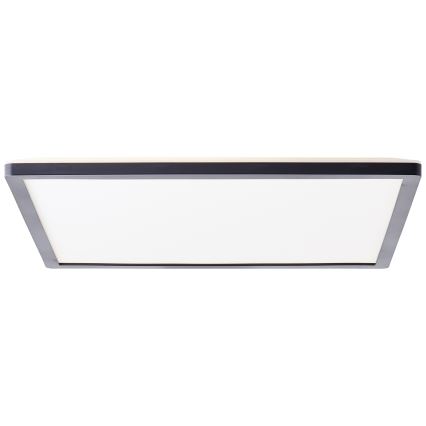 Brilliant - Lámpara de techo LED MILTON LED/24W/230V 42x42 cm negra
