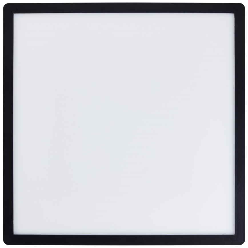 Brilliant - Lámpara de techo LED MILTON LED/24W/230V 42x42 cm negra