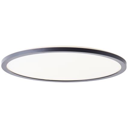 Brilliant - Lámpara de techo LED MILTON LED/24W/230V Ø 42 cm negra