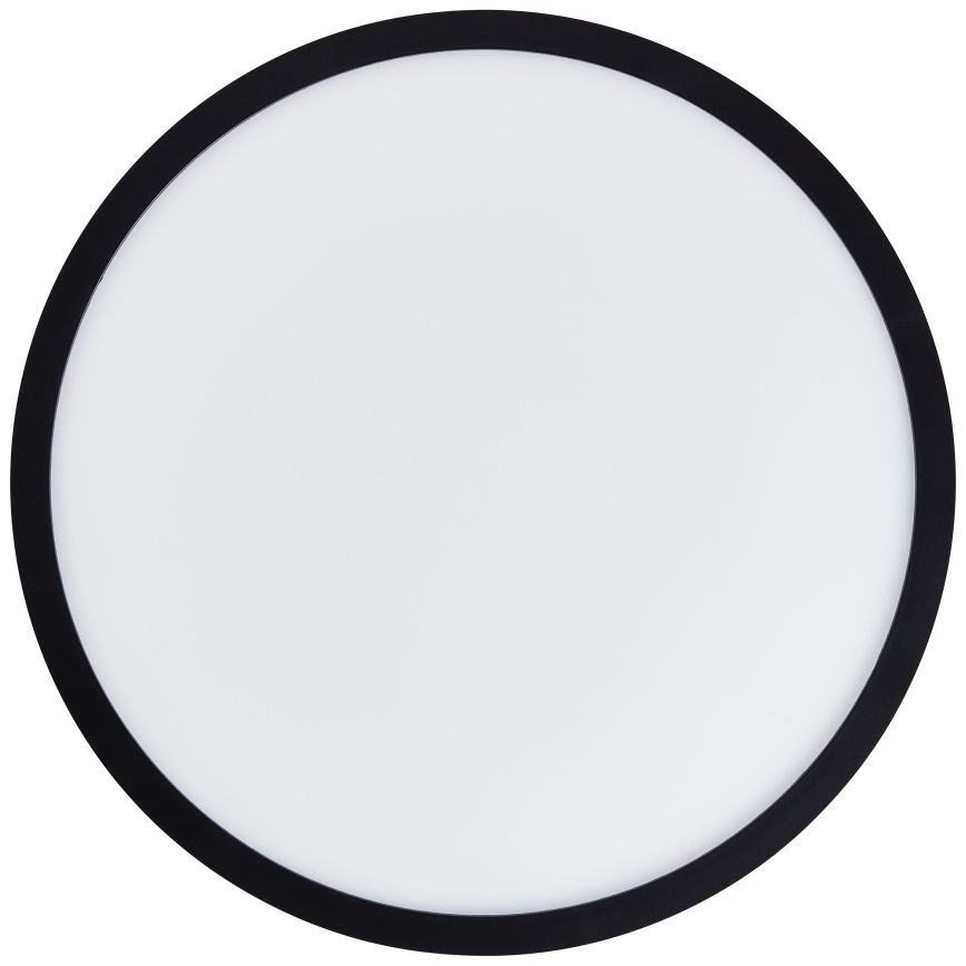 Brilliant - Lámpara de techo LED MILTON LED/24W/230V Ø 42 cm negra