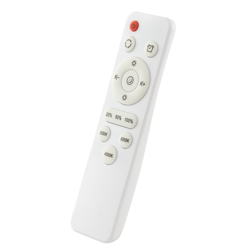 Brilliant - Lámpara de techo LED regulable ALSON LED/17W/230V 3000-6500K, diámetro 49,5 cm, madera de caucho + mando a distancia