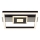 Brilliant - Lámpara de techo LED regulable BALDO LED/18W/230V negra