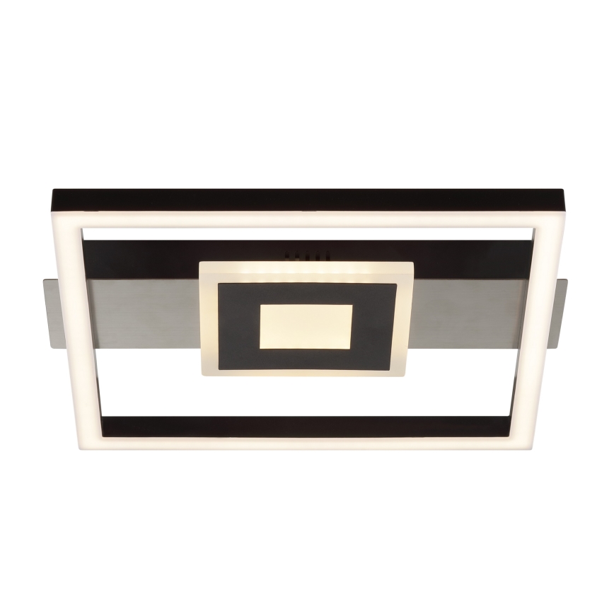 Brilliant - Lámpara de techo LED regulable BALDO LED/18W/230V negra