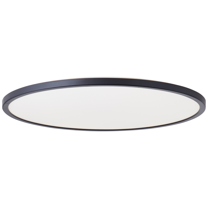 Brilliant - Plafón LED regulable para baño BRENNAN LED/35W/230V Ø 54 cm IP44 negro