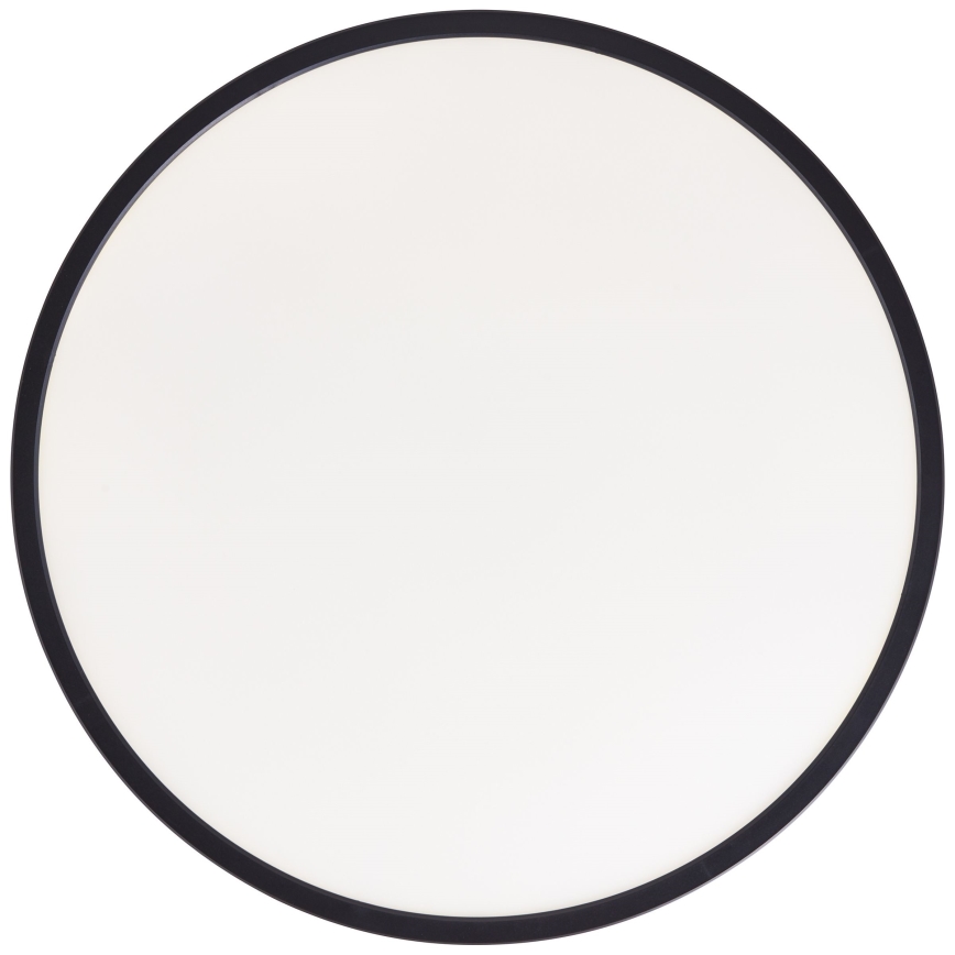 Brilliant - Plafón LED regulable para baño BRENNAN LED/35W/230V Ø 54 cm IP44 negro
