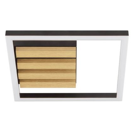 Brilliant - Lámpara de techo LED regulable CALMA LED/15W/230V negra