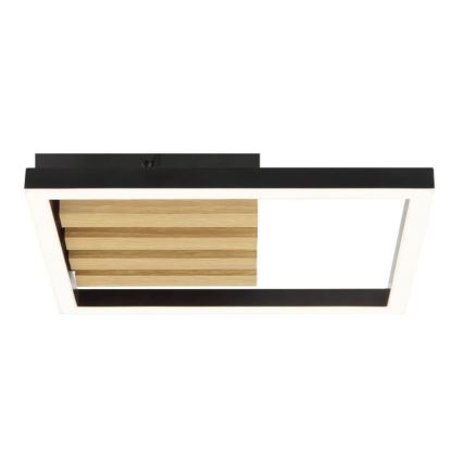 Brilliant - Lámpara de techo LED regulable CALMA LED/15W/230V negra