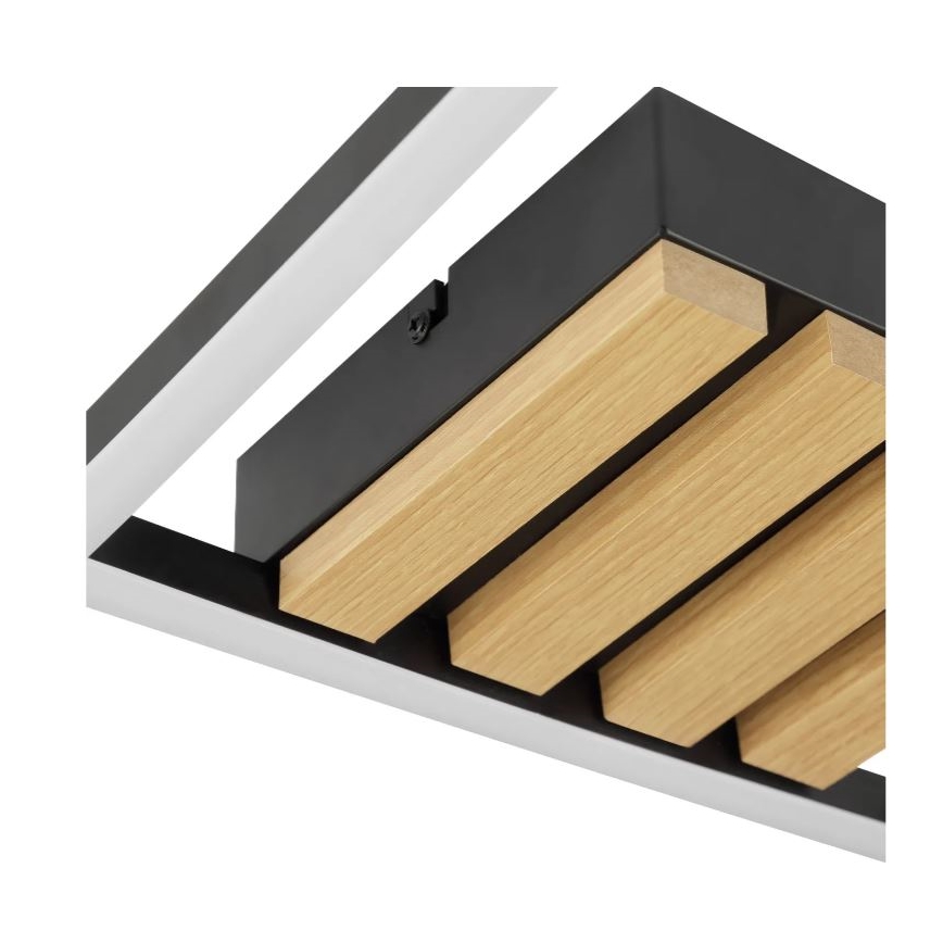 Brilliant - Lámpara de techo LED regulable CALMA LED/15W/230V negra