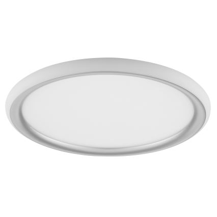 Brilliant - Lámpara de techo regulable CARLOZ LED/16W/230V Ø 30 cm blanco/gris