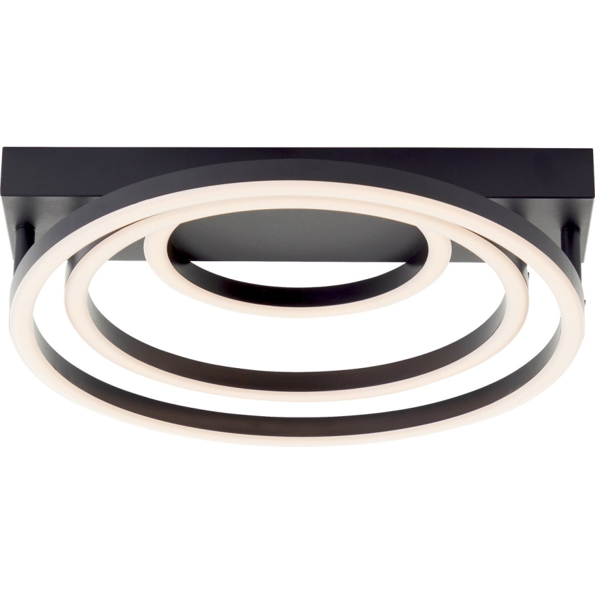 Brilliant - Lámpara de techo LED regulable PEDLEY LED/36W/230V negra