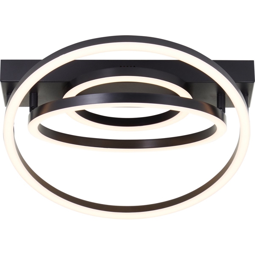 Brilliant - Lámpara de techo LED regulable PEDLEY LED/36W/230V negra