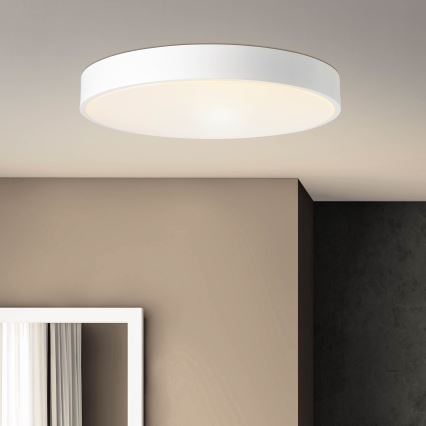 Brilliant - Lámpara de techo LED regulable SLIMLINE LED/60W/230V 3000-6500K Ø49 cm blanca + mando a distancia