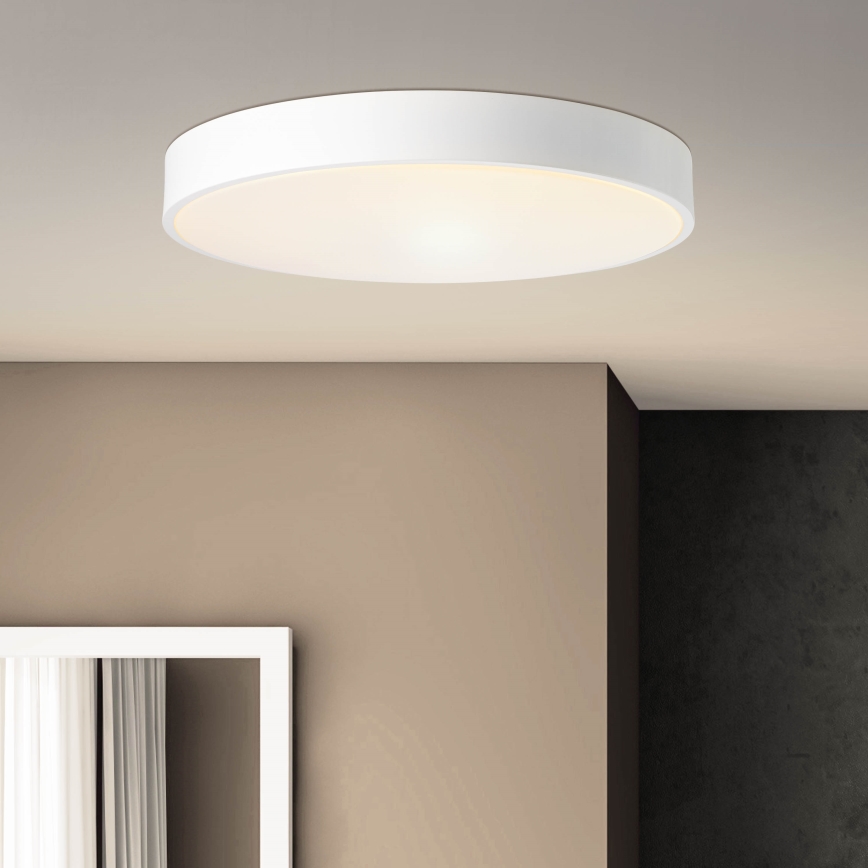 Brilliant - Lámpara de techo LED regulable SLIMLINE LED/60W/230V 3000-6500K Ø49 cm blanca + mando a distancia