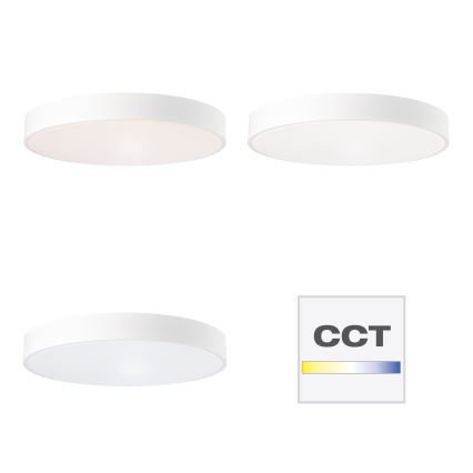 Brilliant - Lámpara de techo LED regulable SLIMLINE LED/60W/230V 3000-6500K Ø49 cm blanca + mando a distancia