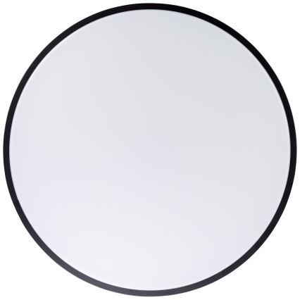Brilliant - Lámpara de techo LED regulable SLIMLINE LED/60W/230V 3000-6500K Ø 49 cm negra + mando a distancia