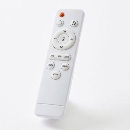 Brilliant - Lámpara de techo LED regulable SLIMLINE LED/60W/230V 3000-6500K Ø 49 cm negra + mando a distancia