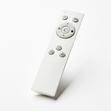 Brilliant - Plafón LED regulable SORELL LED/24/230V 3000-6500K 42x42 cm blanco + control remoto