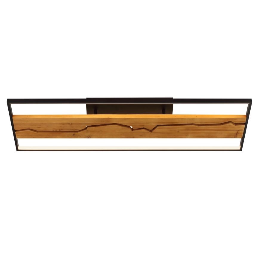 Brilliant - Lámpara de techo LED regulable THUNDER LED/42W/230V, acabado pino