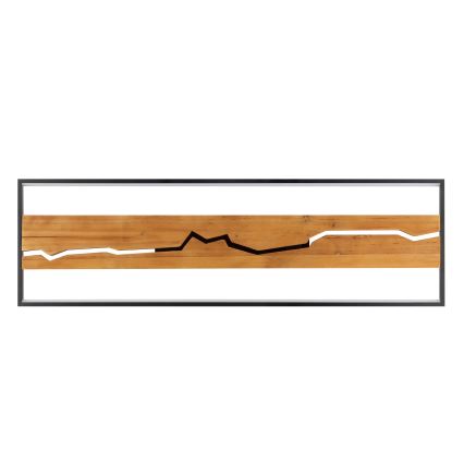 Brilliant - Lámpara de techo LED regulable THUNDER LED/42W/230V, acabado pino