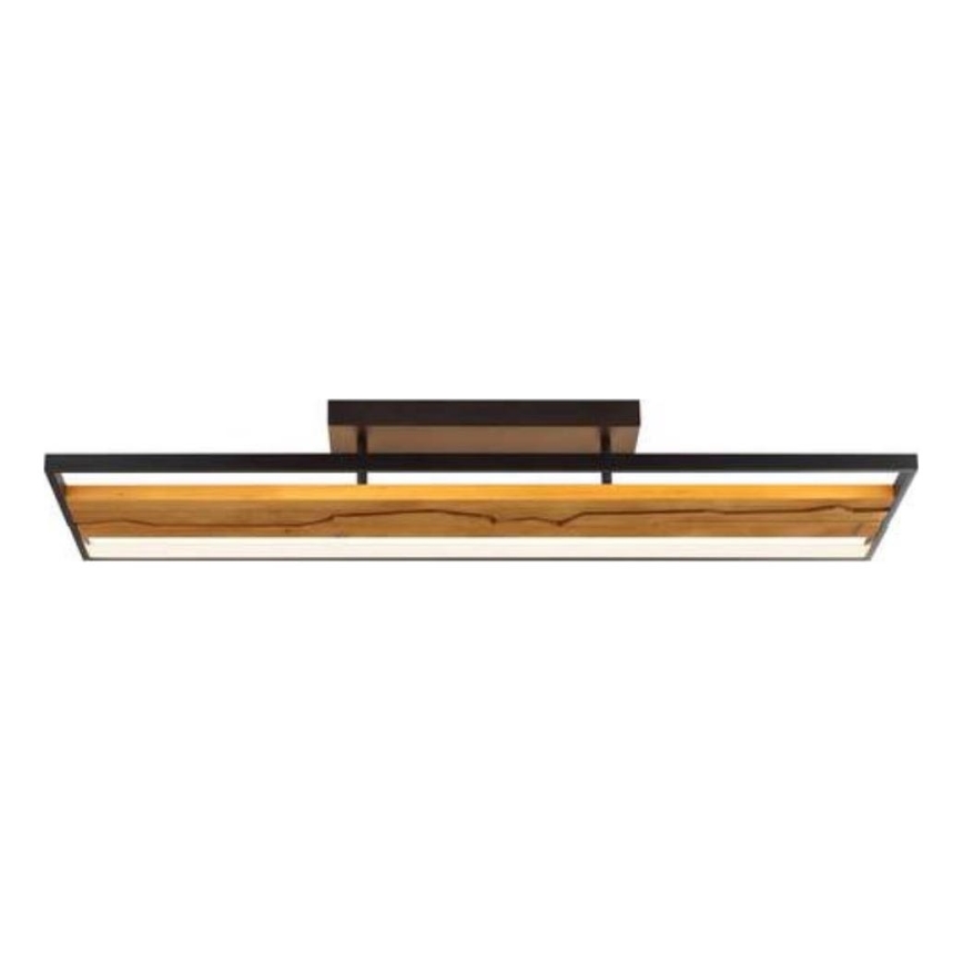 Brilliant - Lámpara de techo LED regulable THUNDER LED/42W/230V, acabado pino