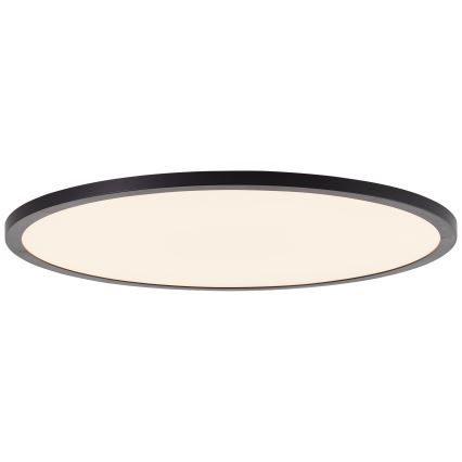 Brilliant - Luminaria de techo LED regulable TUCO LED/33W/230V 3000-6500K Ø 50 cm negra + mando a distancia