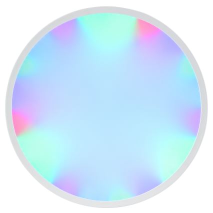 Brilliant - Lámpara de techo LED RGBW regulable LUMARO LED/22W/230V 4000K Ø 42 cm blanca + control remoto