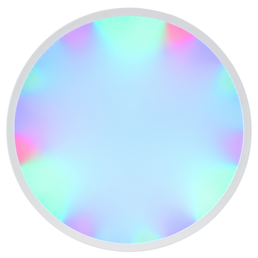 Brilliant - Lámpara de techo LED RGBW regulable LUMARO LED/22W/230V 4000K Ø 42 cm blanca + control remoto