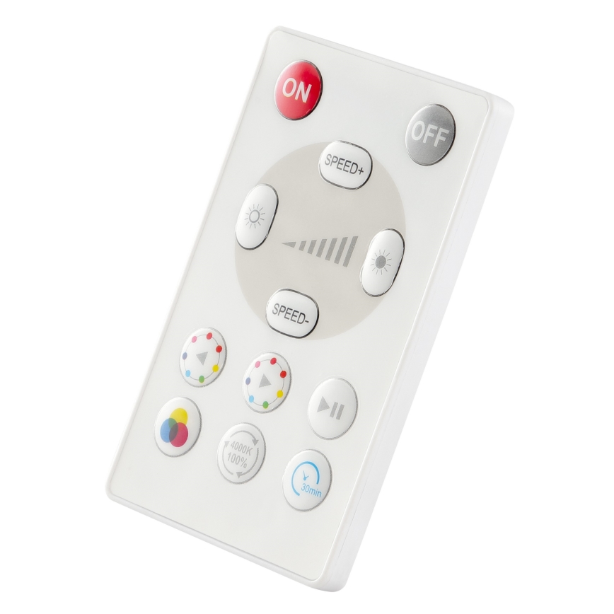 Brilliant - Lámpara de techo LED RGBW regulable LUMARO LED/22W/230V 4000K Ø 42 cm blanca + control remoto