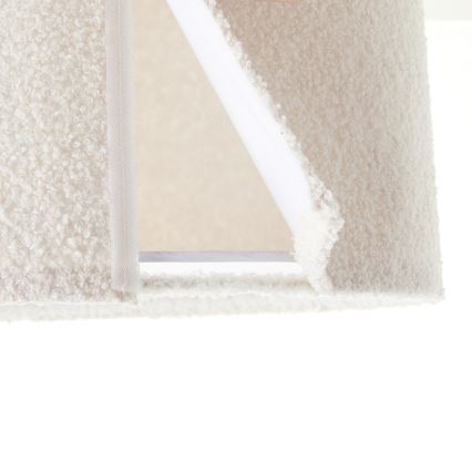 Brilliant - Lámpara de techo TEDDY 2xE27/20W/230V Ø 35 cm color crema