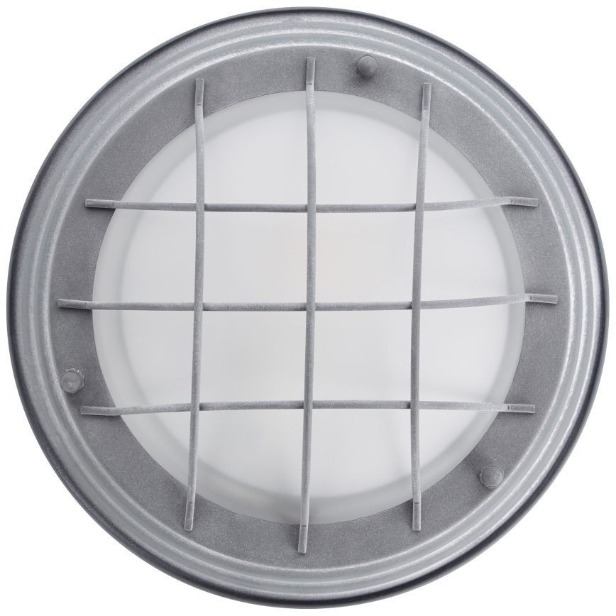 Brilliant - Lámpara de techo TYPHOON 1xE27/30W/230V Ø 29 cm gris