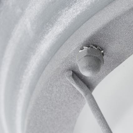 Brilliant - Lámpara de techo TYPHOON 1xE27/30W/230V Ø 29 cm gris