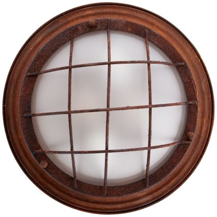 Brilliant - Lámpara de techo TYPHOON 2xE27/30W/230V marrón rojizo