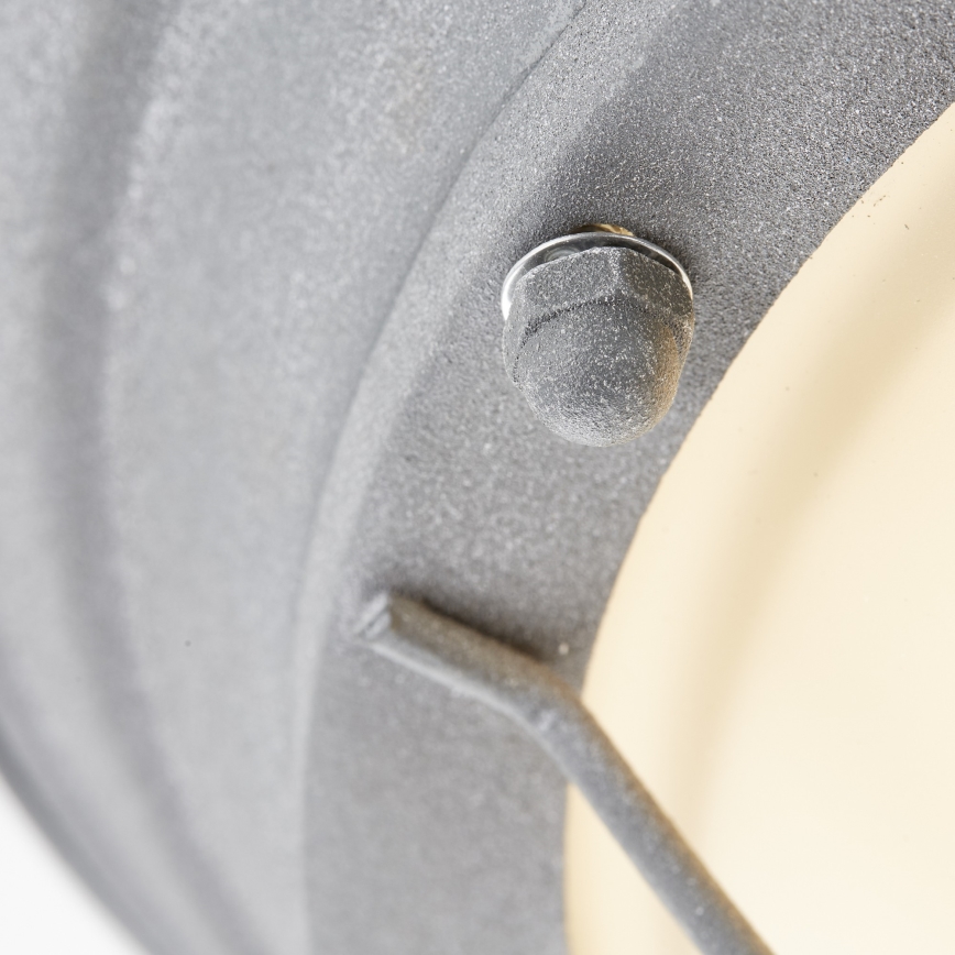 Brilliant - Lámpara de techo TYPHOON 2xE27/30W/230V Ø 34 cm gris