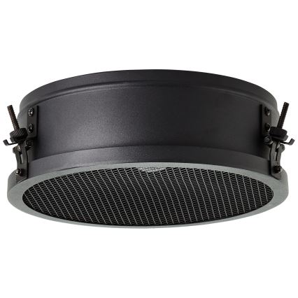 Brilliant - Lámpara de techo ZOIS 1xE27/60W/230V, diámetro 30 cm, negra