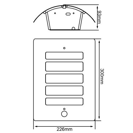 Brilliant - Aplique de pared para exteriores con sensor de movimiento y sensor crepuscular TODD 1xE27/60W/230V IP44 antracita